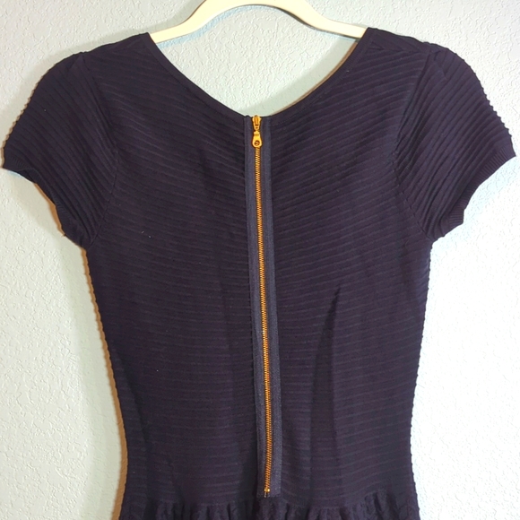 Sandro Paris Knit Textured Mini Dress - Picture 5 of 9